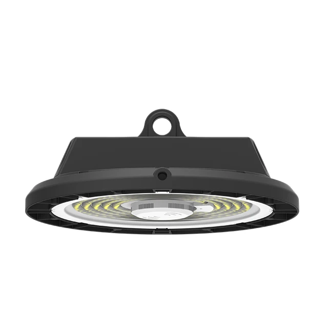 UFO Led High Bay Light with 90 120 Degree Reflector 140LM W 100W 150W 200W Clear Black Premium Luminous Body