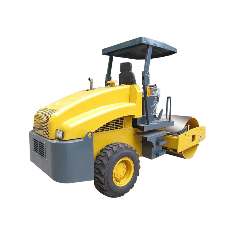 Compact Road Roller Double Drum with Hydraulic Features for Sale
