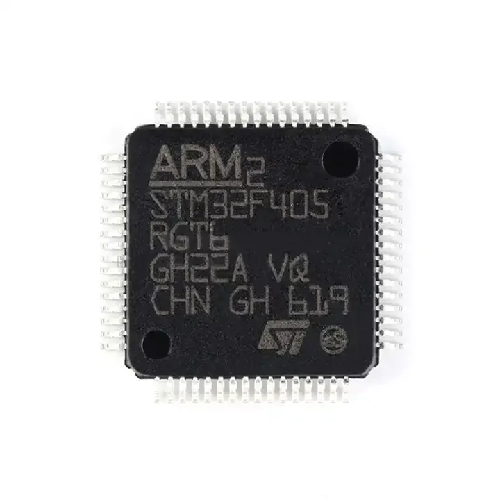 Оригинальный чип STM32F405RGT6 ST микроконтроллер LQFP-64 рычаг итальянский 32-битный IC