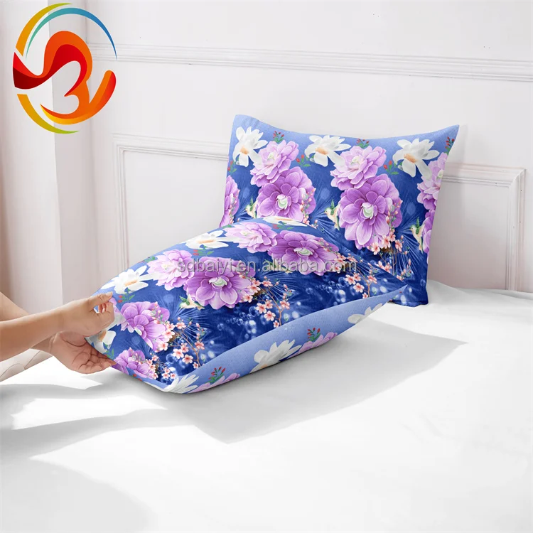 Manufacturer Wholesale Cheap Children Luxury Design Sheet Sets Bright Colour Bed Linen Ropa de cama