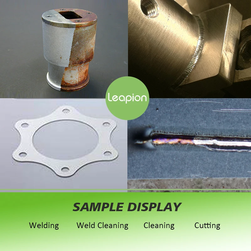 Multiple Functions 4 In 1 Laser Welding Machine Laser Cleaning Laser Cutting For Advertising Industry