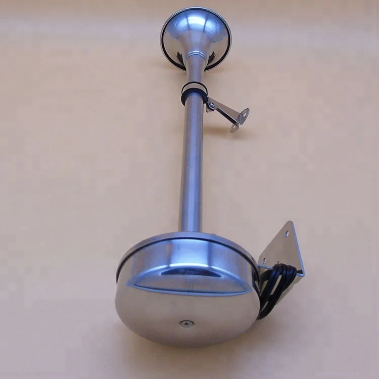 Good Twin Stainless Steel Waterproof Marine Electric Trumpet Air HornTwin Speaker Dual Horn Tweeters Boat-Yacht-Truck