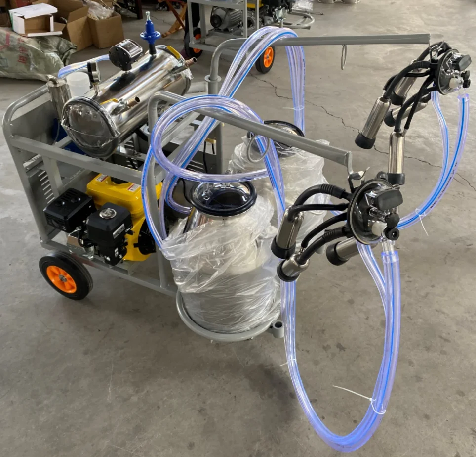 cow goat cluster electric and gasoline milking machine