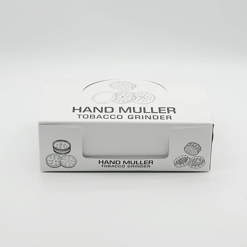 2024 Manual Tobacco degradable  Grinder  custom  new style  55mm 2 parts
