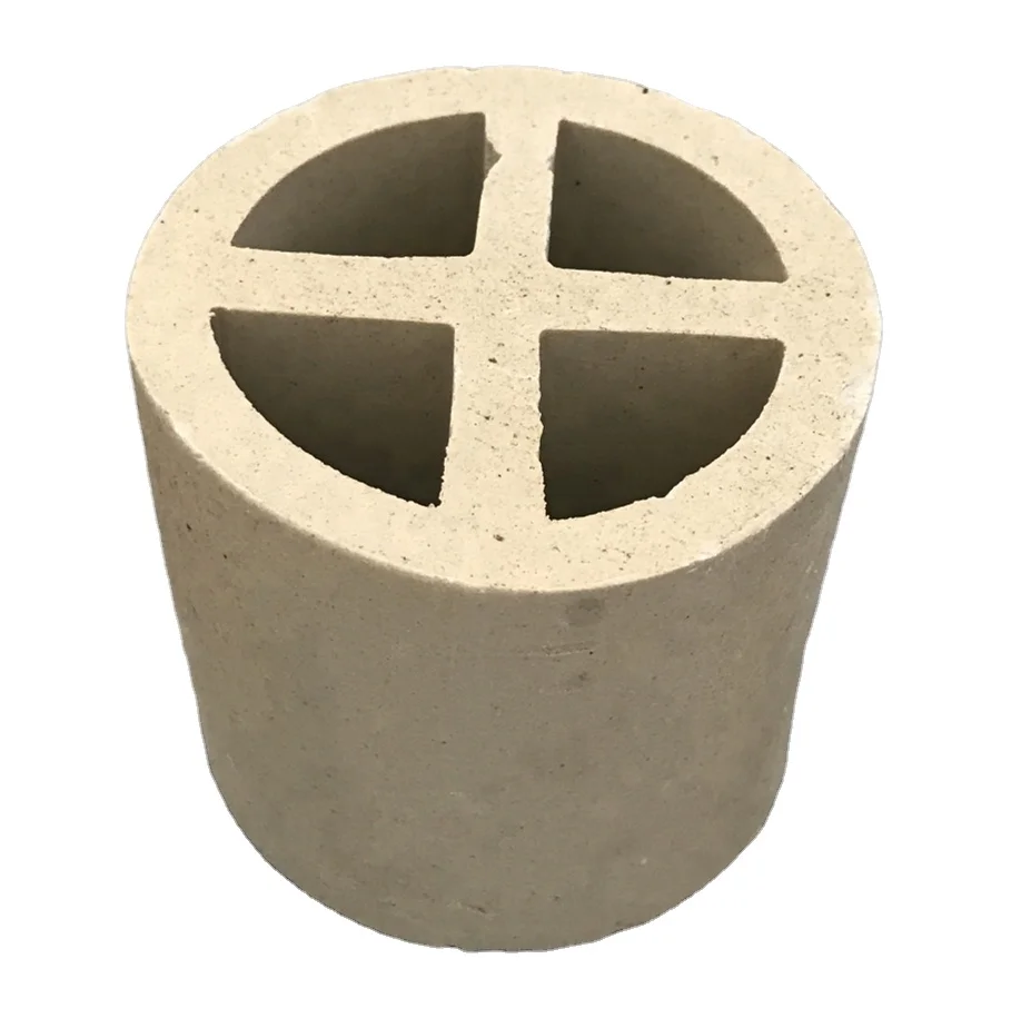 120mm/150mm ceramic random packing cross partition ring