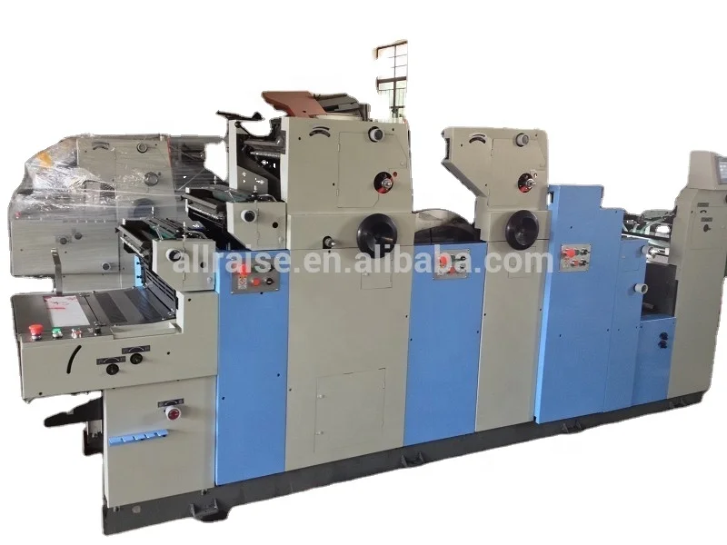 Two Color Offset Printing Machine hot Sale 2 two Colour Offset Printing Machine for logo printing