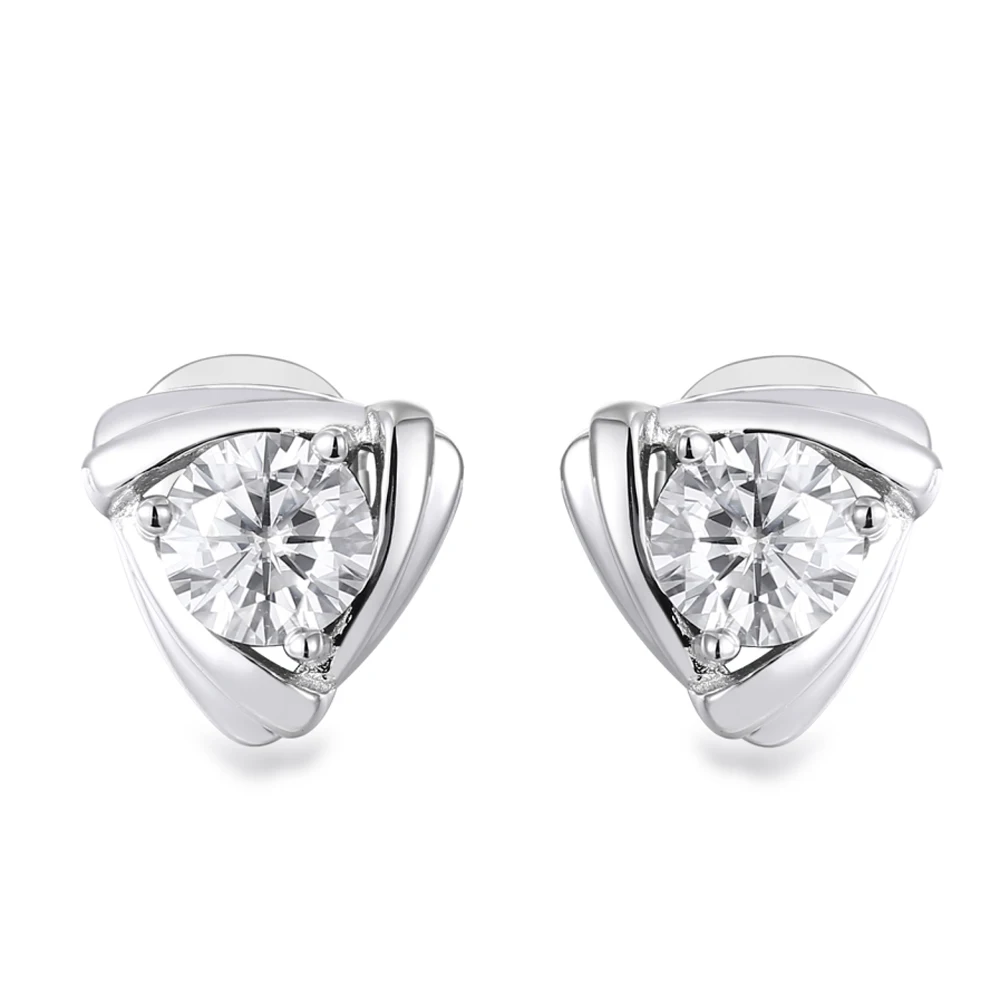 Grace Jewelry Design Yourself Factory Price Luxury Quality Women VVS Real Diamond Earrings
