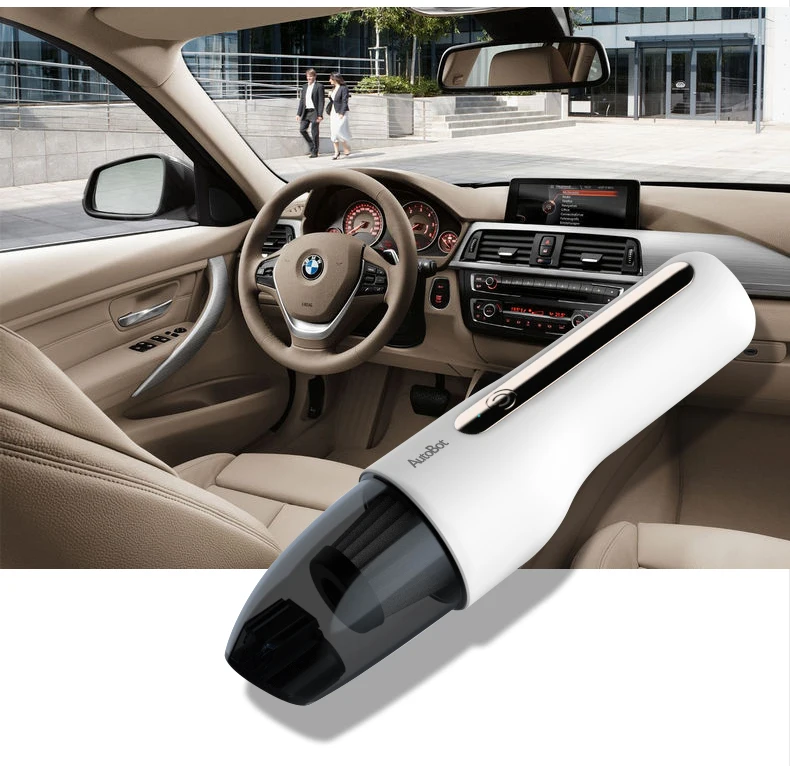 Оригинальный автомобильный пылесос AutoBot E05 6000 па мощный портативный со светодиодным