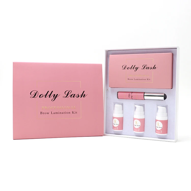 Набор для ламинирования бровей, набор для перманентной завивки бровей, частная этикетка ламинирования бровей