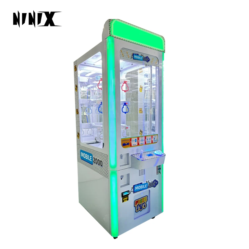 Coin Operated 9 Holes Golden Key Game Key Master Bill Acceptor Claw Machine Keymaster Vending Machine Claw Crane Machine