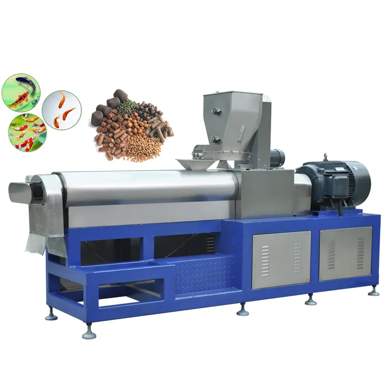 Factory Automatic High Quality Pet Food Dog Food Fish Feed Processing making Machines