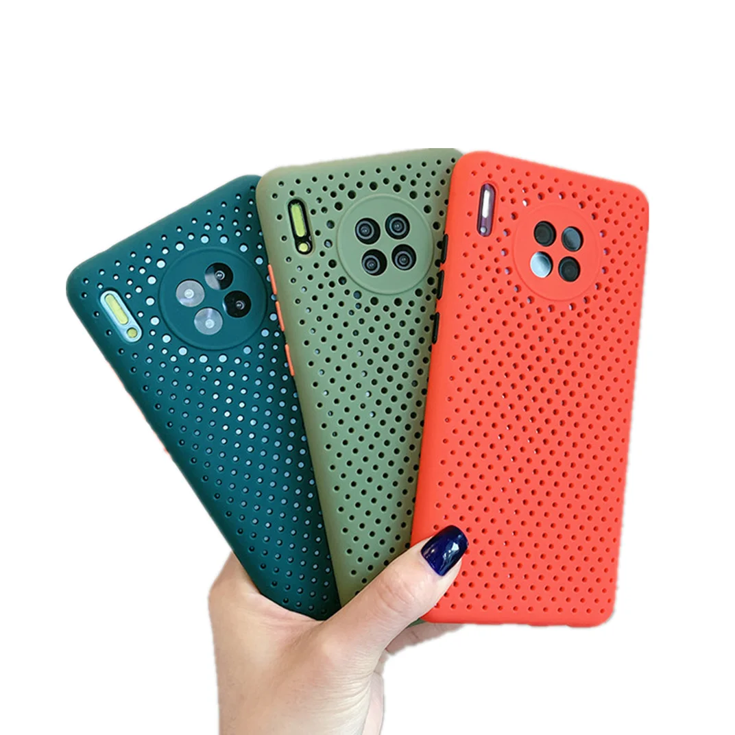 Breathing Silicone case For Xiaomi 10 10T Pro Lite 10i soft tpu easy carry For Gamer shockproof phone cover