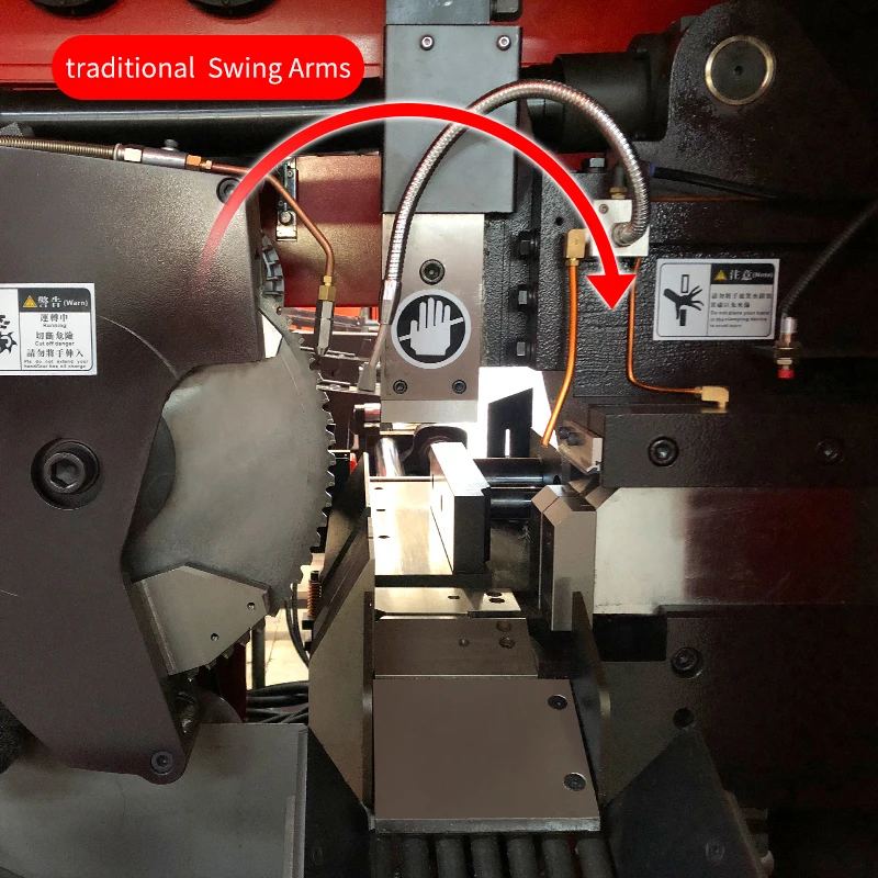 JC-80NC Metal Circular Cold Saw Machine  High-quality automatic Solid bar Hollow pipes Square pipe many pipes cut off machine