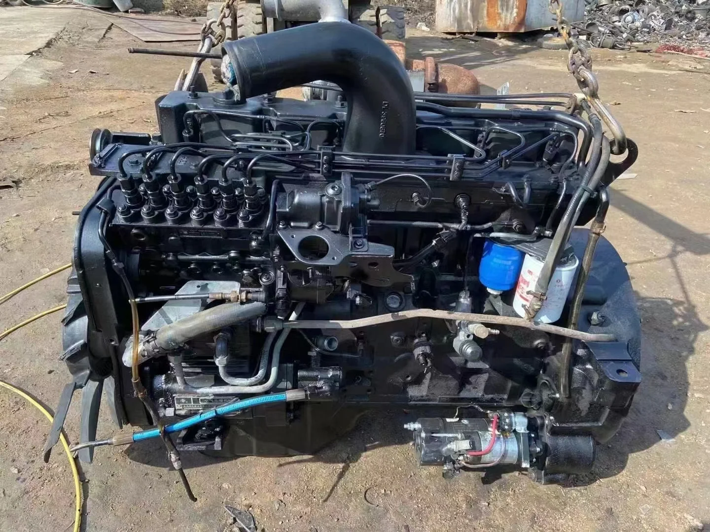 Used genuine Cum mins 6CT 8.3 engine truck 300hp engine motor for C230