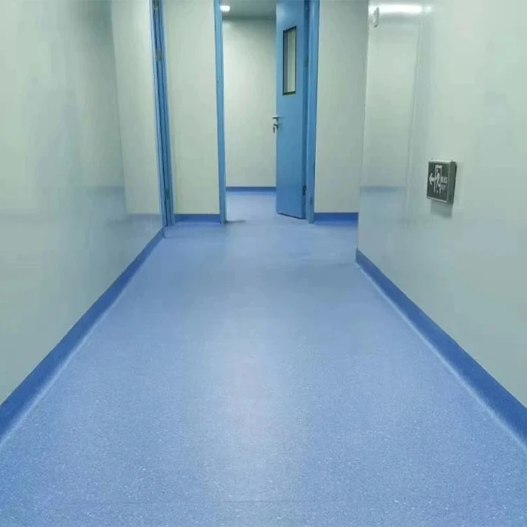 Commercial Use Linoleum PVC Floor Carpet Rolls Vinyl Ant-static Hospital PVC Flooring