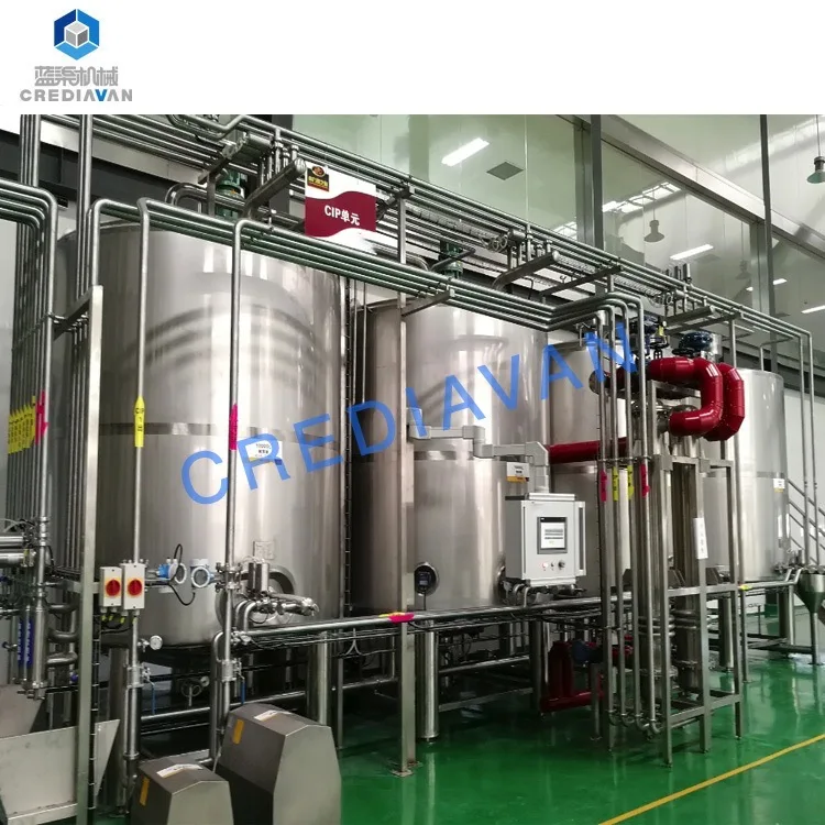 Stainless steel Clean in place system CIP cleaning machine station automatic CIP system