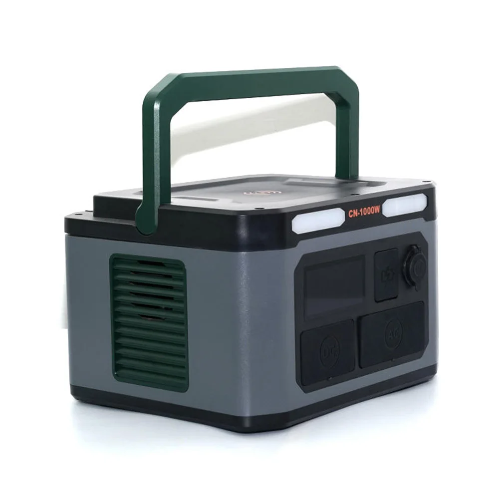 Multi-function  1000 watts outdoor portable Emergency  Lifepo4  Lithium Battery Solar Generator Rechargeable Backup Power