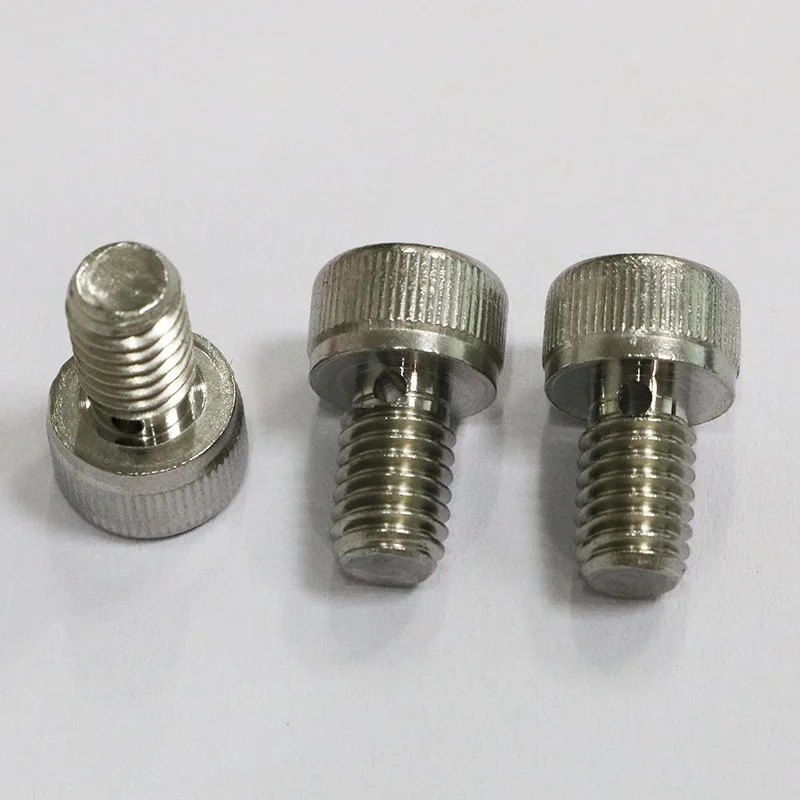 DIN912 Hexagon Allen Socket Screw Cup Head Cylindrical Knurled  Head Through Hole Thread Plastic Insulating Bolt