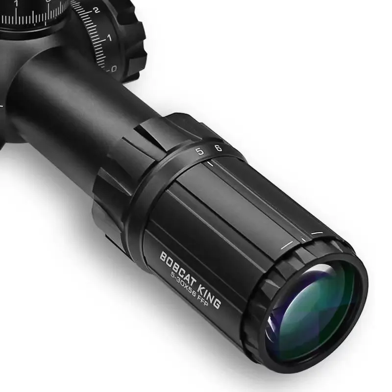 Bobcat King ED 5-30x56 высококачественный Тактический прицел первой Фокальной плоскости 34 мм трубка с опор для