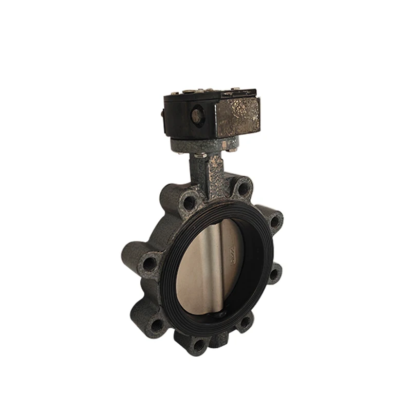 dn200 lug type wafer turbine butterfly valves