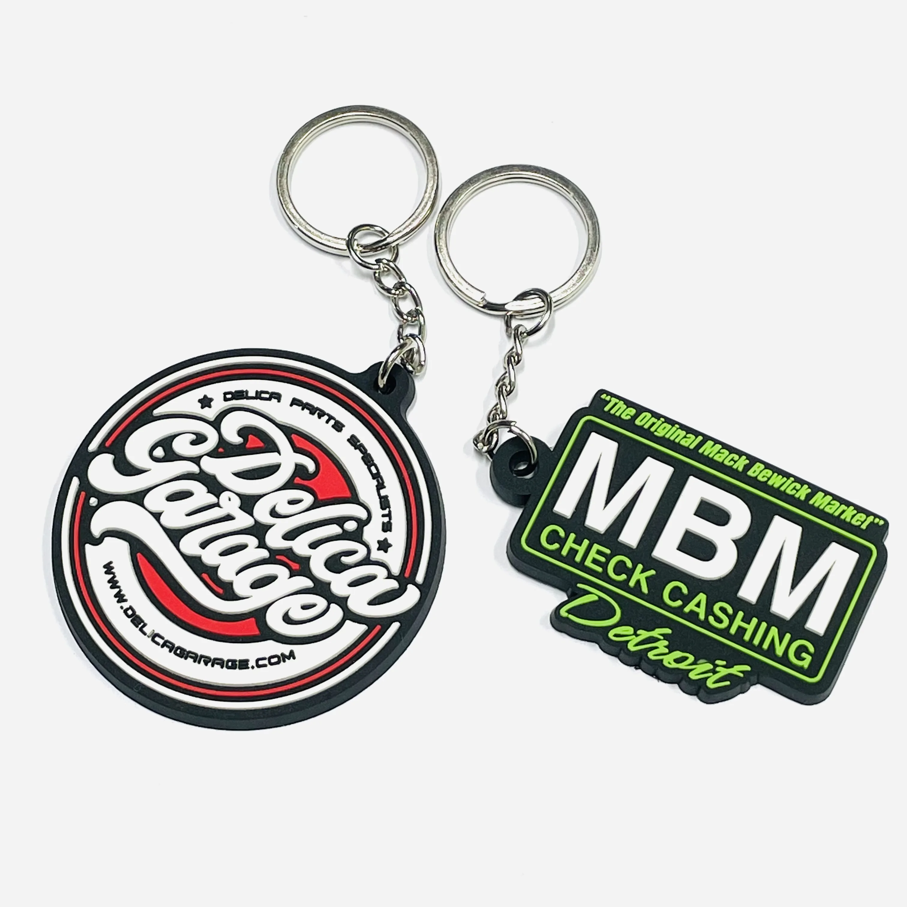 2024 New Style Silicone Rubber Key Chain Custom Logo Soft Pvc Wholesale 2d 3d Keyring Cute Cartoon Anime