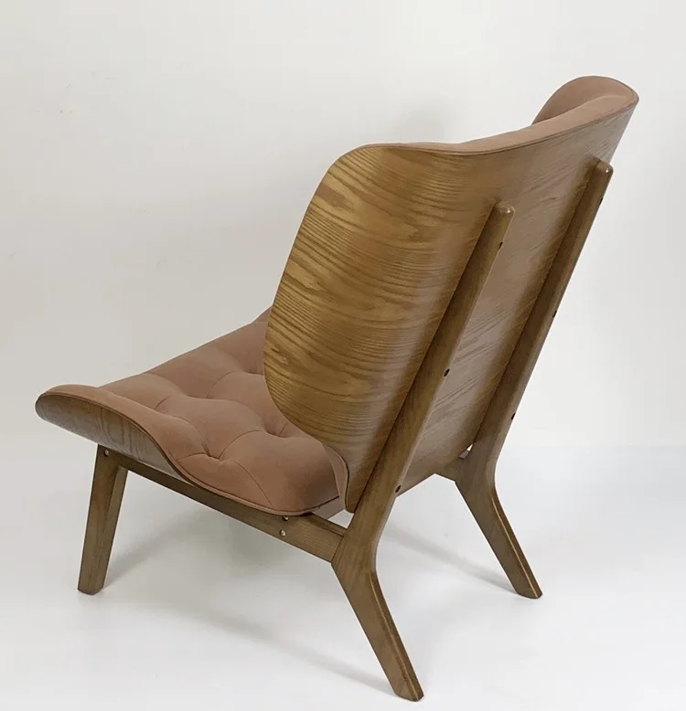 Cheap danish designer chaises accent lounge chairs living room fauteuil de salon sofa chair bentwood upholstered mammoth chair