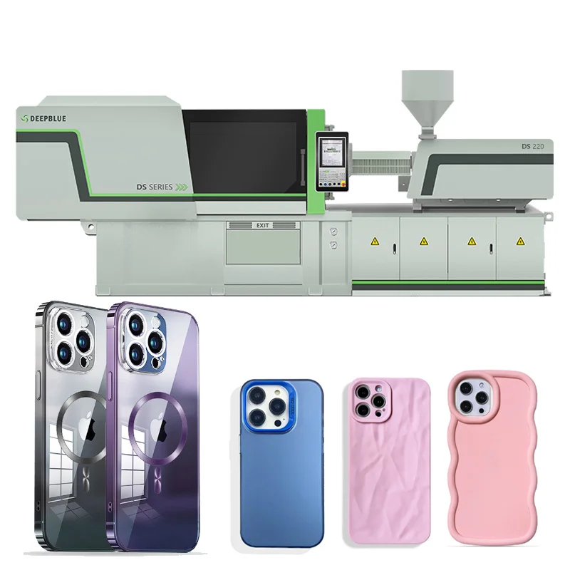 DEEPBLUE 200ton Plastic Mobile Phone Case Making Machine Hydraulic Injection Molding Machine for Sale