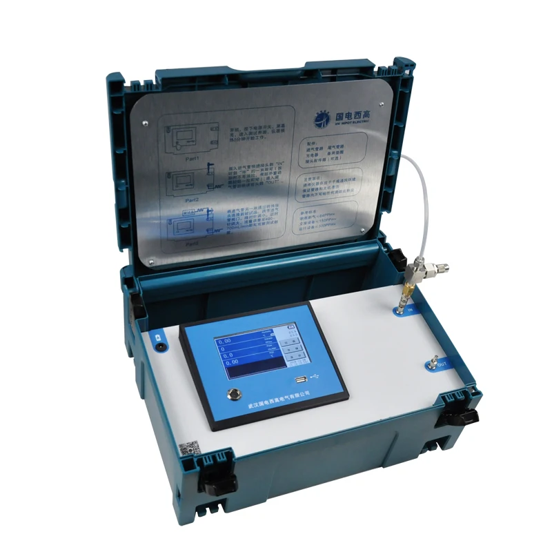HVHIPOT GDP-311IR SF6 Gas Purity Tester (IR Method) Portable Gas Purity Analyzer