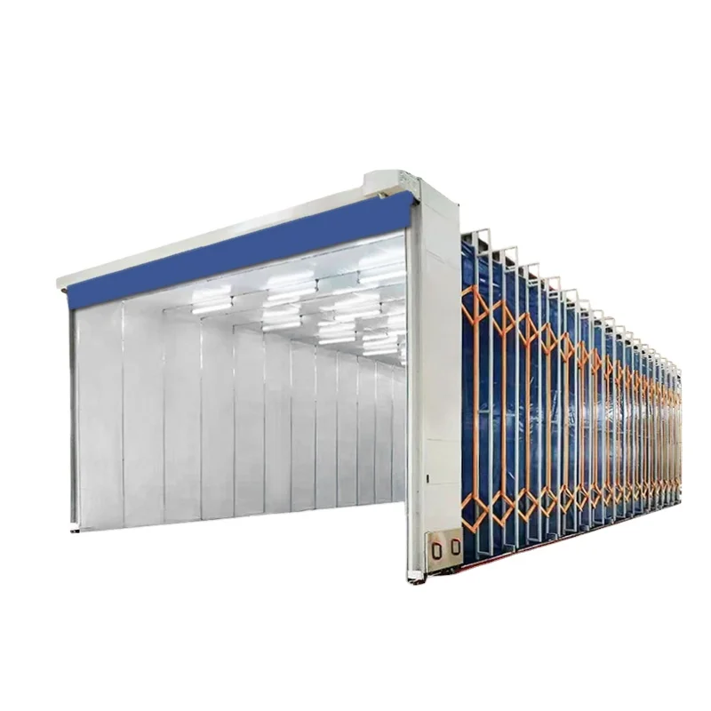 Hot sale Removable Retractable Spray Booth Telescopic paint room Telescopic spray booth Prep Stations Painting From China