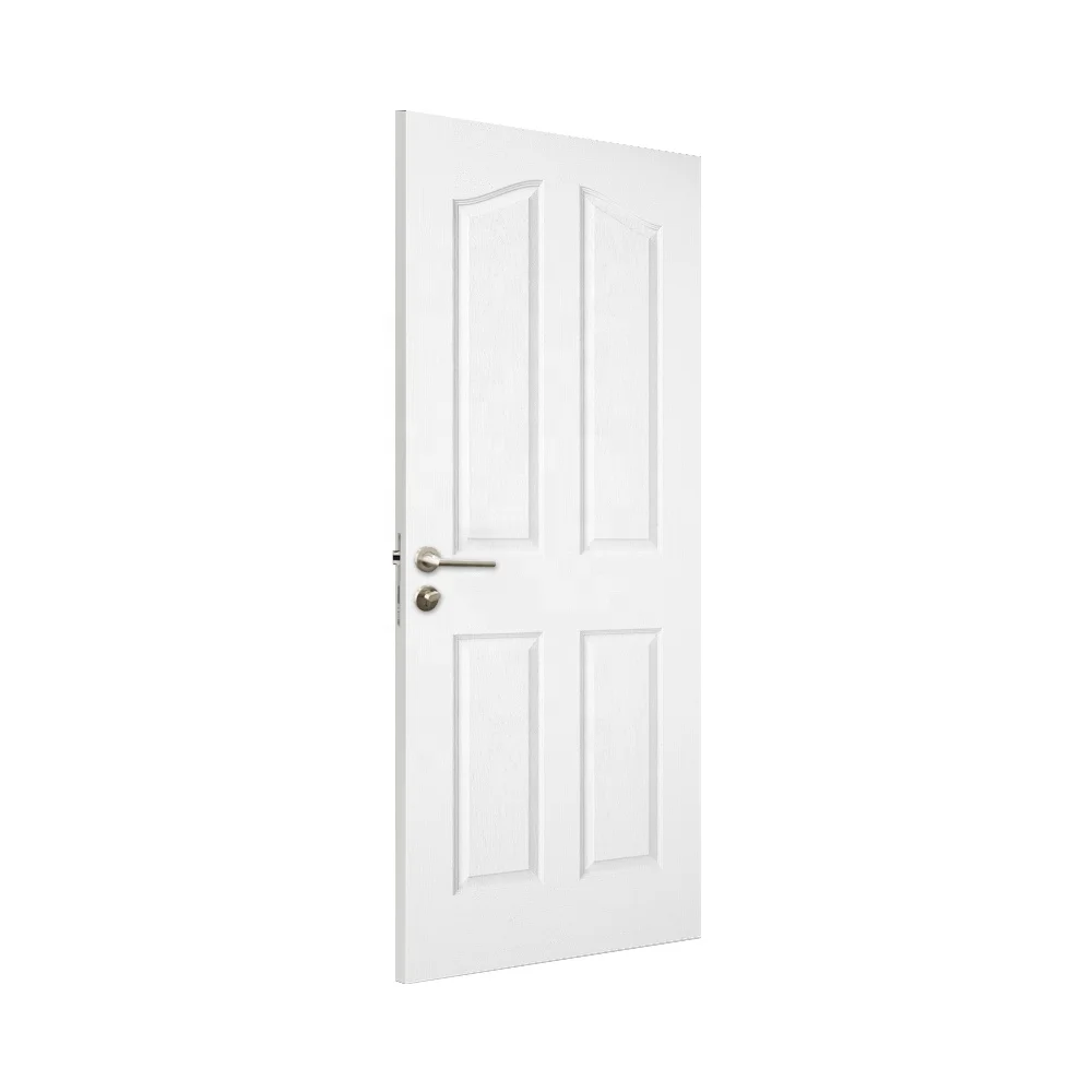 Wholesale Price Modern Design Doors Residential Prehung Interior Wooden Moulded Door