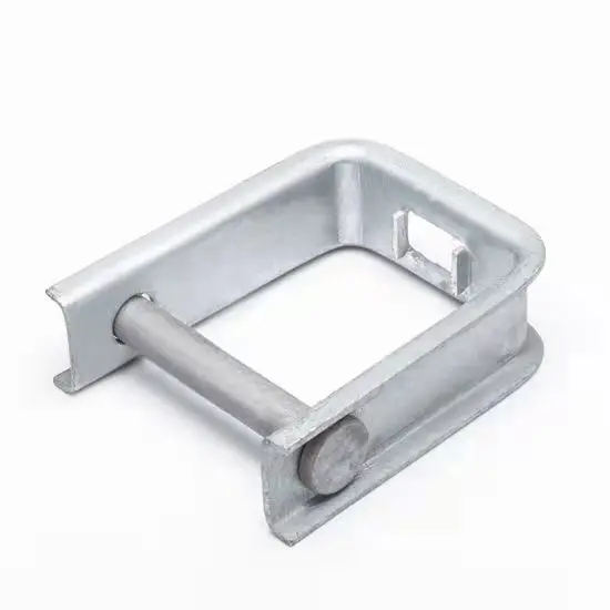 Hot-dip galvanized D-word iron is used for connecting insulators