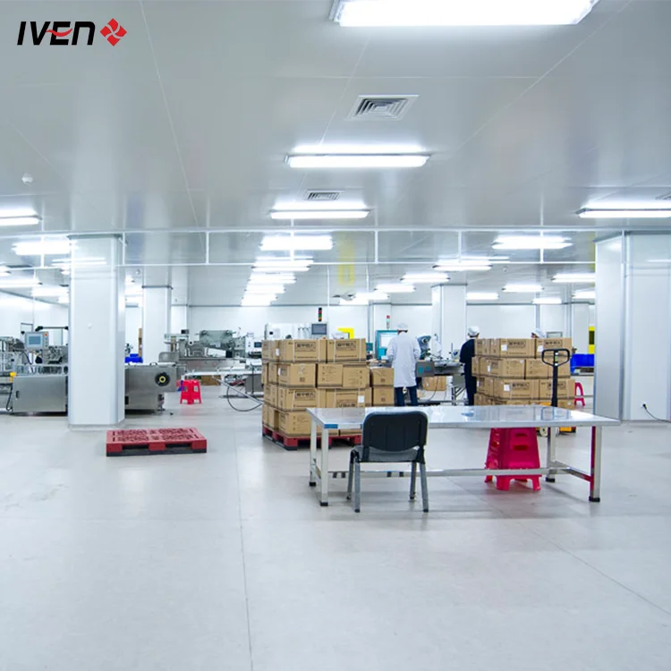 Wall Panels Slide Doors Pharmaceutical Clean Room System Manufacturer Clean Room System