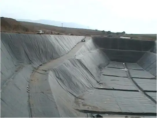 ASTM standard Waterproofing HDPE geomembrane as agriculture pond liner