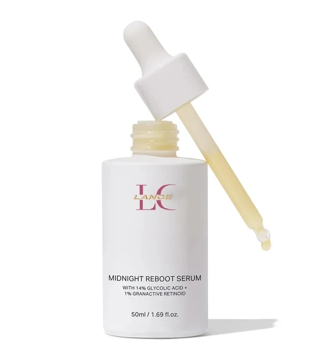 Private Label Anti Aging Face Serum Wholesales Organic Brightening Smoothing Skin Renewal Anti Wrinkle Midnight Reboot Serum