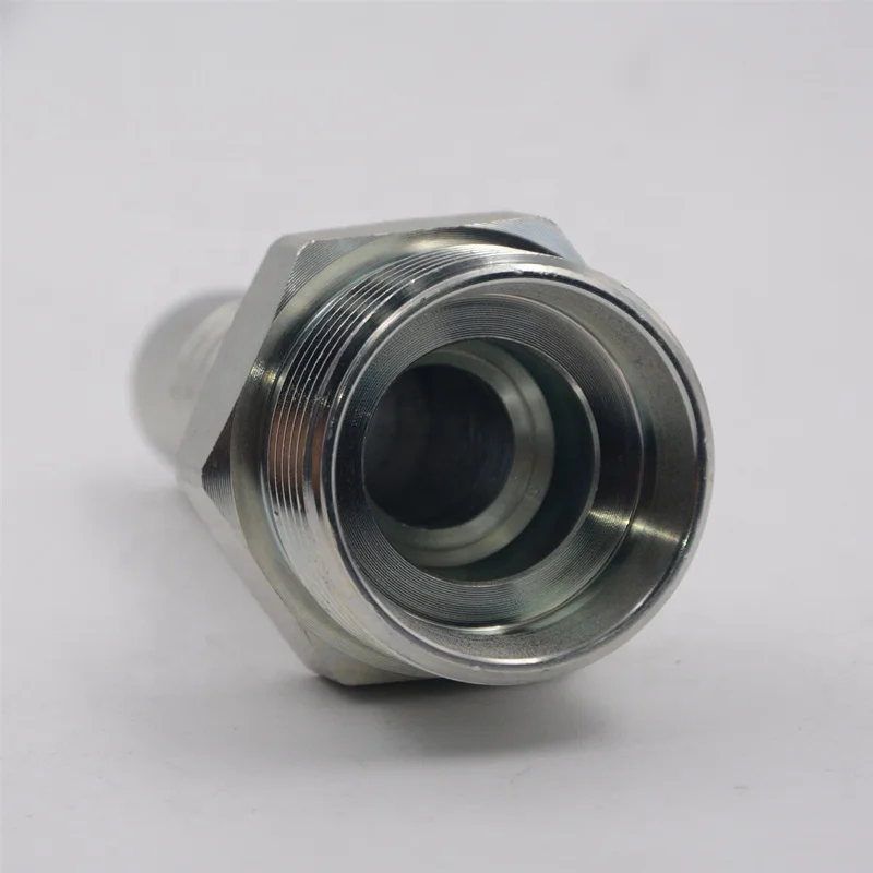 crimp metric hydraulic male /female hose fittings for oil press manufacturing