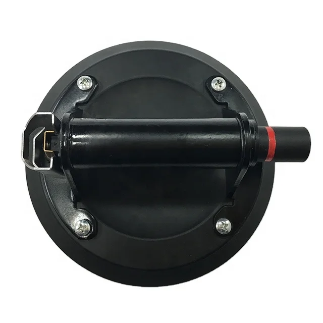 Стеклянная присоска с металлической ручкой