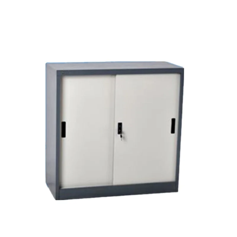 KD Archive Sliding Door Small Steel Cabinet Storage Cupboard