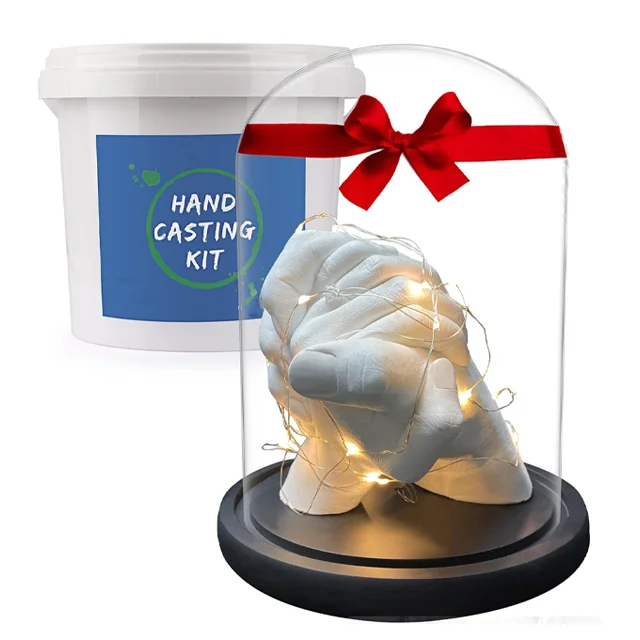 Cheap price 3d hand casting kit alginate impression powder hand casting kit 3d gift hand moulding kit