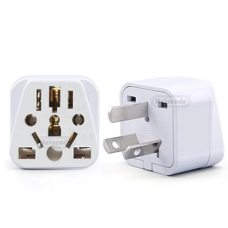 Manufacturer Australian/China Type I Travel Adapter 2 Way Outlet Power Plug Change US/EU/UK/Swiss/Italy/Japan to AU 3 Pin
