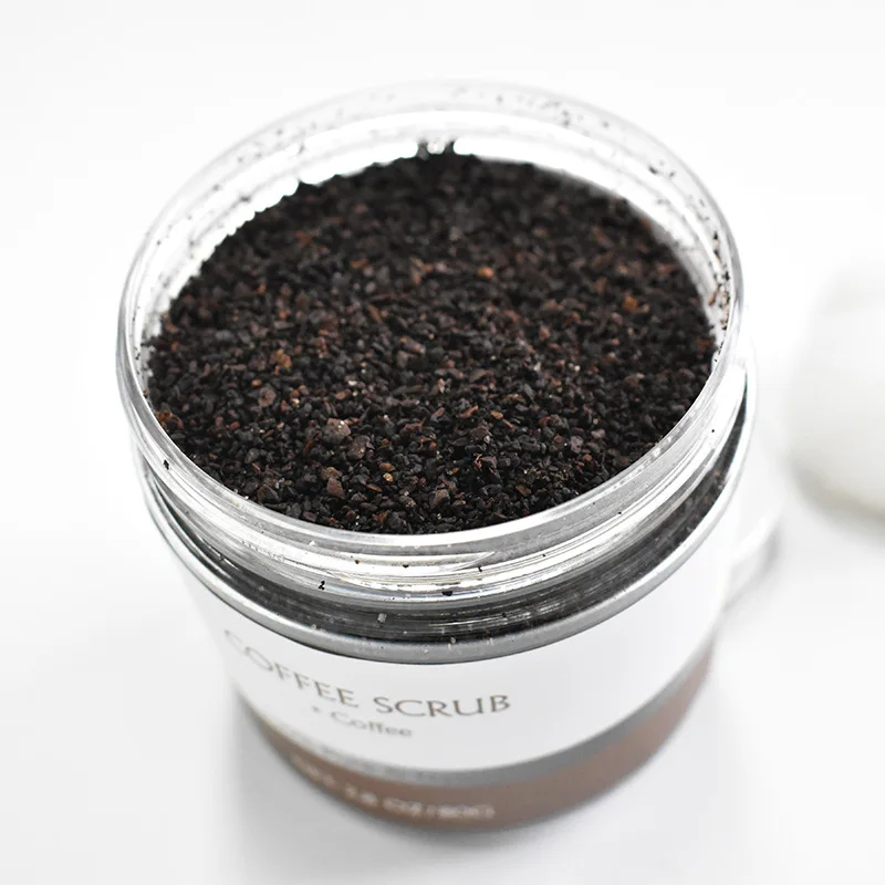 Cross-border full English body scrub body bath salt coffee salt beauty massage shop body scrub OEM customization
