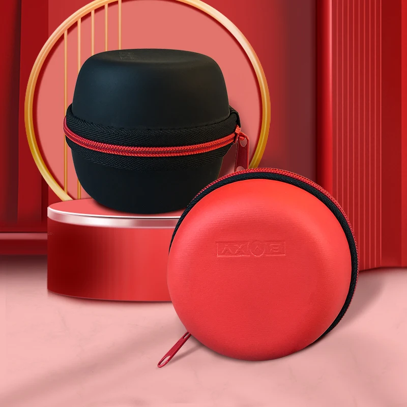 Customized Waterproof Portable Travel Shockproof Outdoor EVA Watch Case EVA Box Round Shape Foam Watch Box Gift Cases