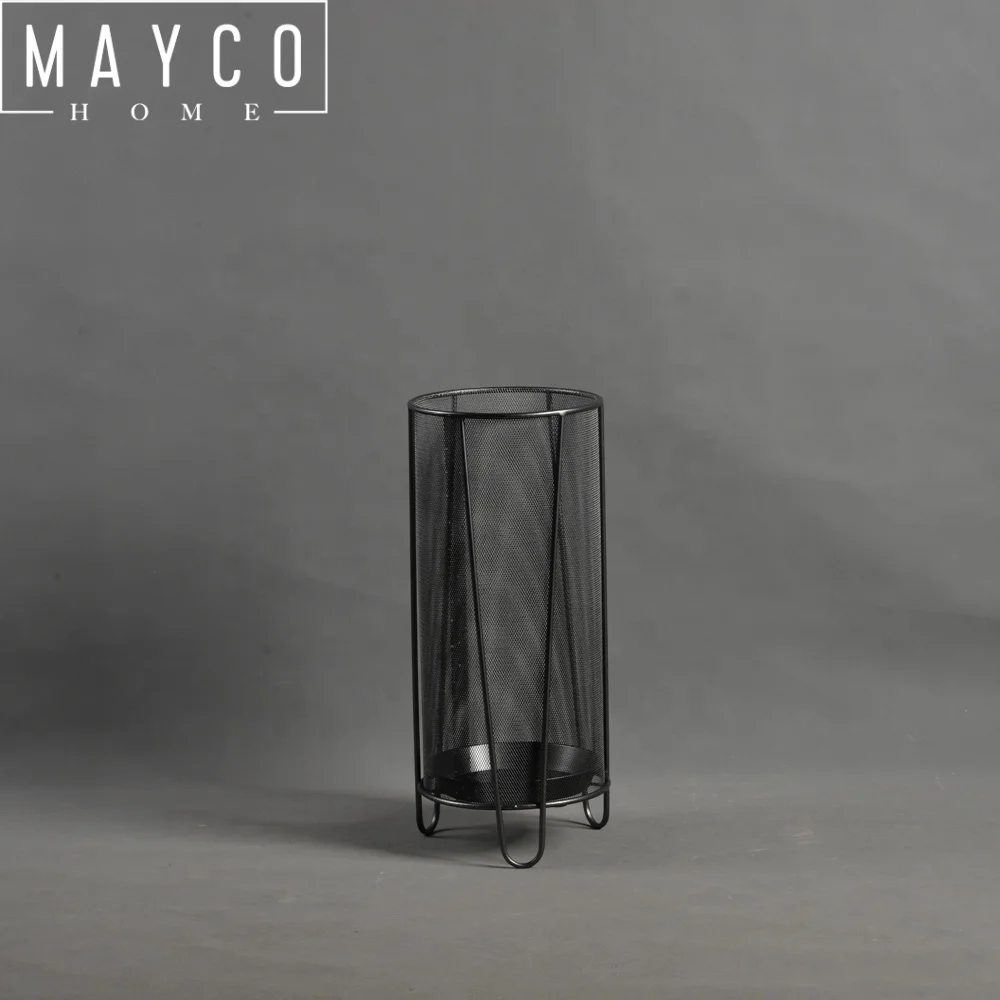 Mayco Gold Iron Indoor Wet Umbrella Holder Stands