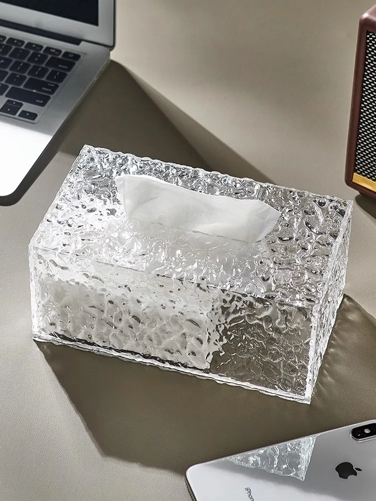 Plexiglass products European creative napkin box napkin box hotel supplies western restaurant acrylic display tissue box