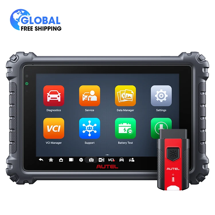 Autel maxisys mk906pro 906 ms906 mk906 pro ecu кодирование полной системы диагностический сканер ошибок инструмент Бесплатное обновление сканирующих станков