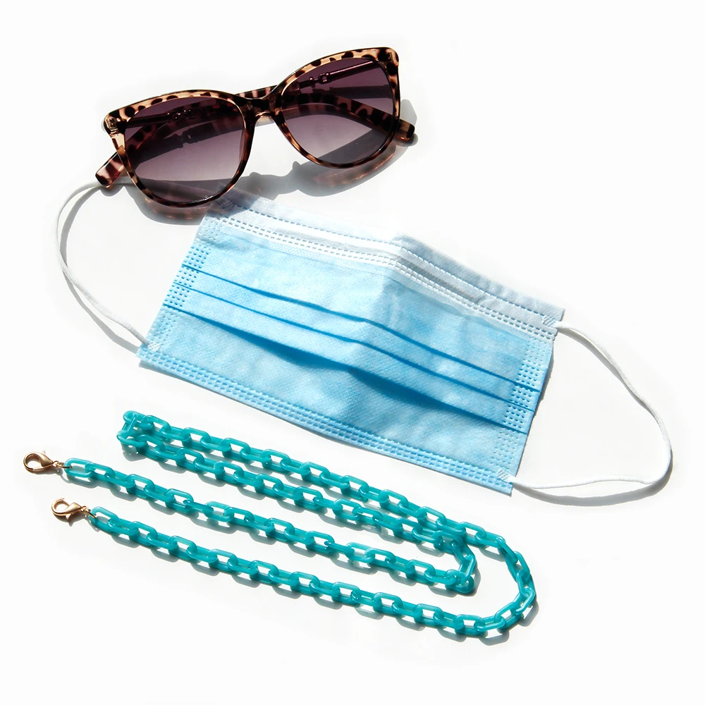 Cheap wholesale women face masking necklace holder eye glasses chain