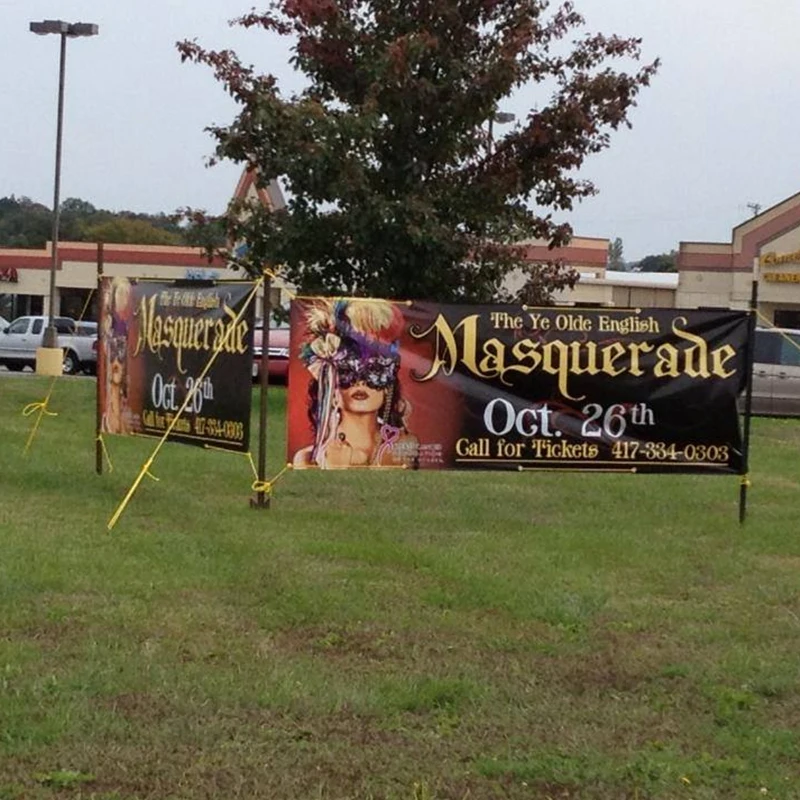 Fabric mesh banner Custom outdoor Banner Print Custom Advertising Fence Mesh Hanging Outdoor Banner