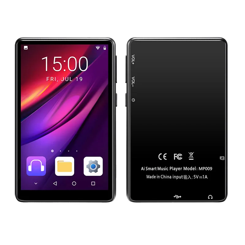 UNIWA MP009 Small 4 Inch Octa Core Dual Band WiFi Mini Tablet PC Stereo MP4/MP3 Android Player