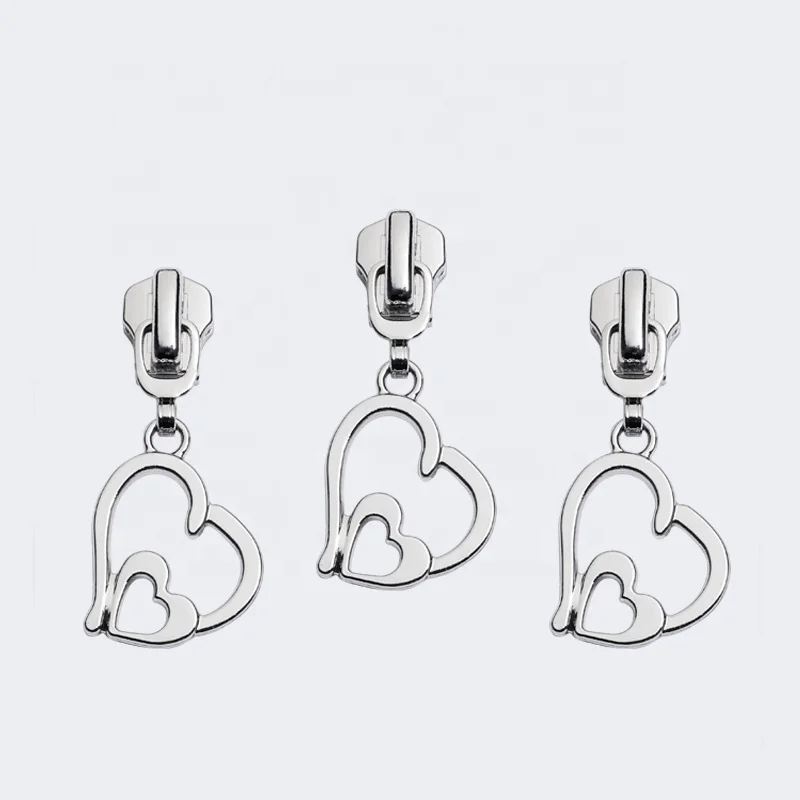 YAB New Products Customized Size Home Textile Two Sided Reversible Zipper Plastic Slider