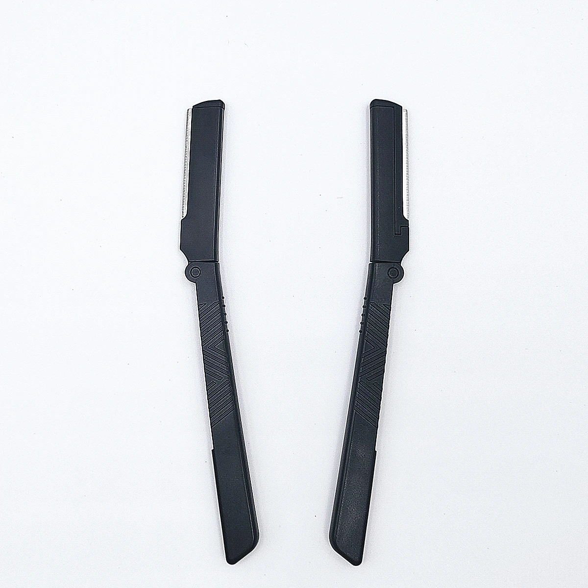 Japanese blade Safe and comfortable Beautiful Eyebrows Repair Stainless steel  Folding Black Eyebrow Trimmer