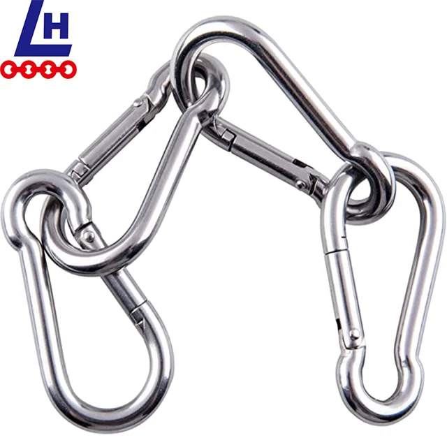 Оборудование для такелажа DIN 5299 пружинный крюк с предохранительной защелкой